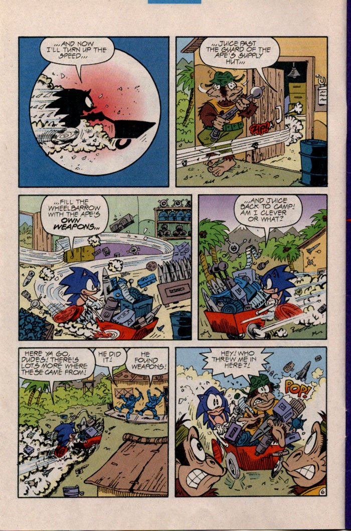 Sonic - Archie Adventure Series April 1997 Page 6